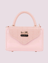 Regal Elegance Pink Bag