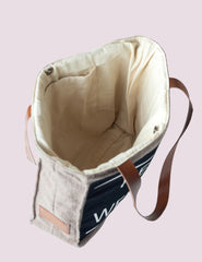 Hello Weekend Taupe Tote