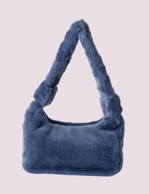 Midnight Plush Shoulder Bag