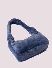 Midnight Plush Shoulder Bag