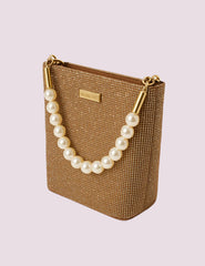 Golden Mocha Pearl Bag