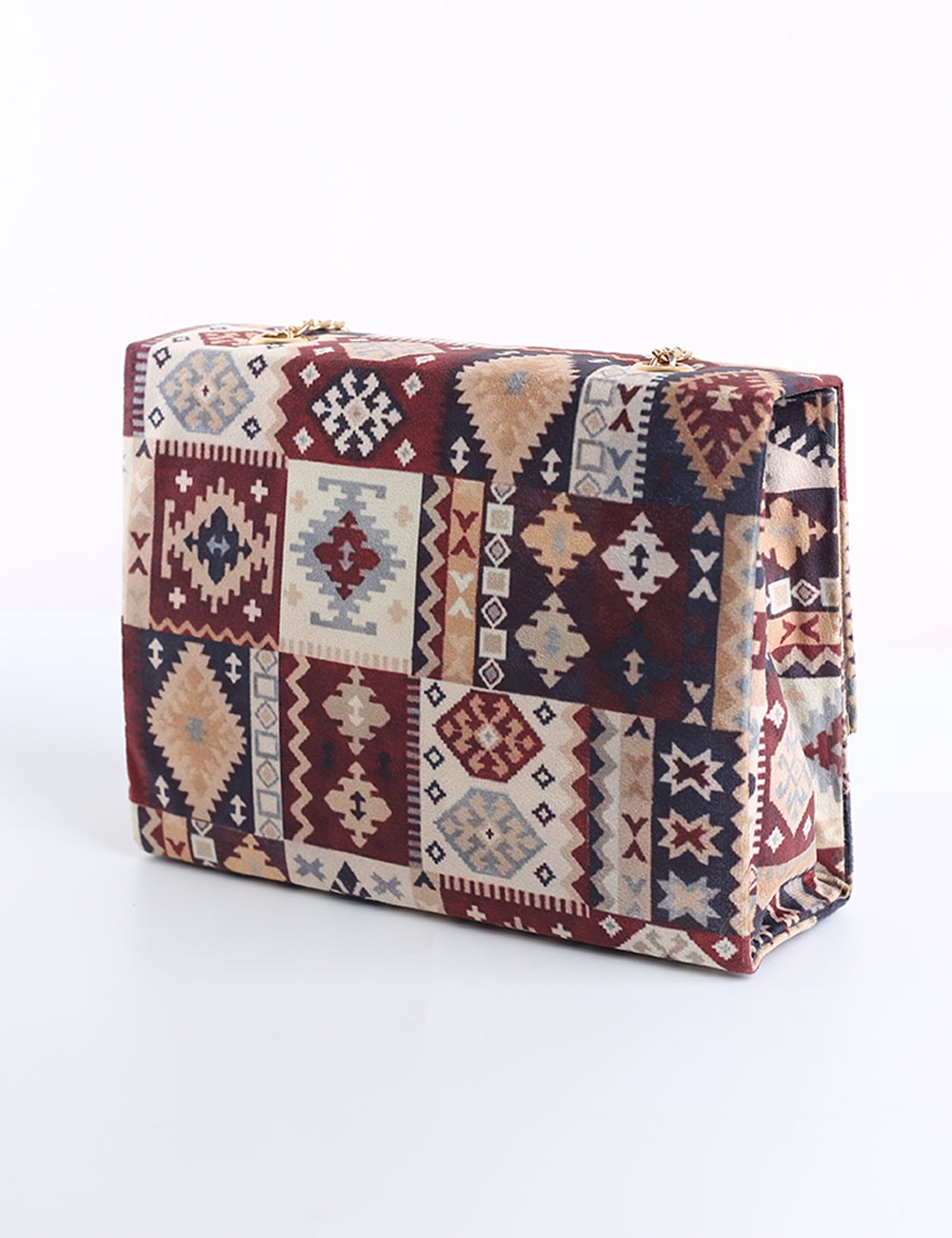 Ethnically Pattern Crossbody Bag