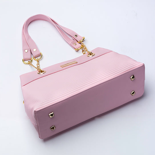 FloraLuxe Light Pink Bag