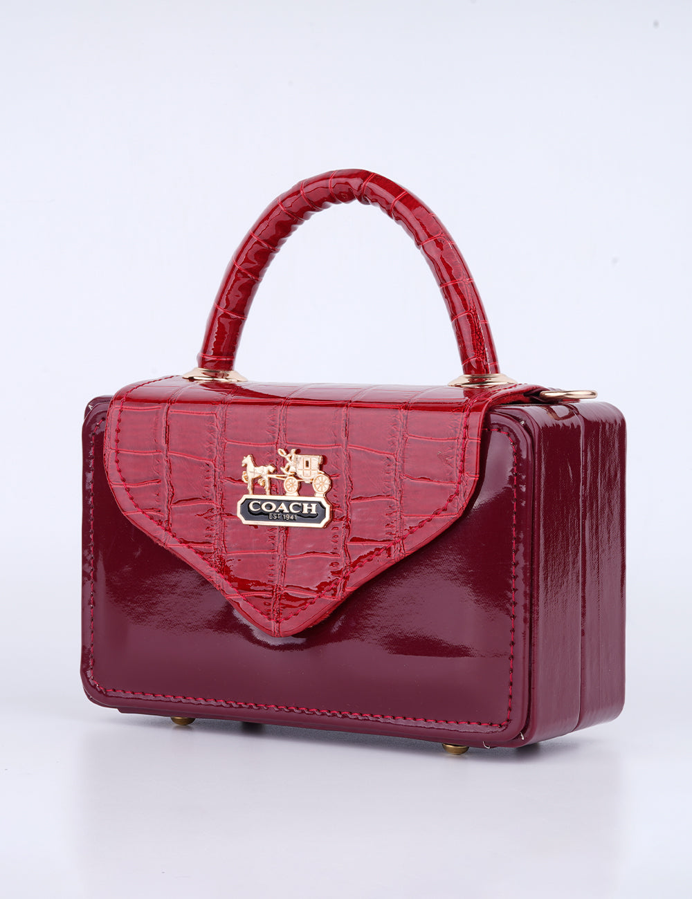 Regal Elegance Red Bag