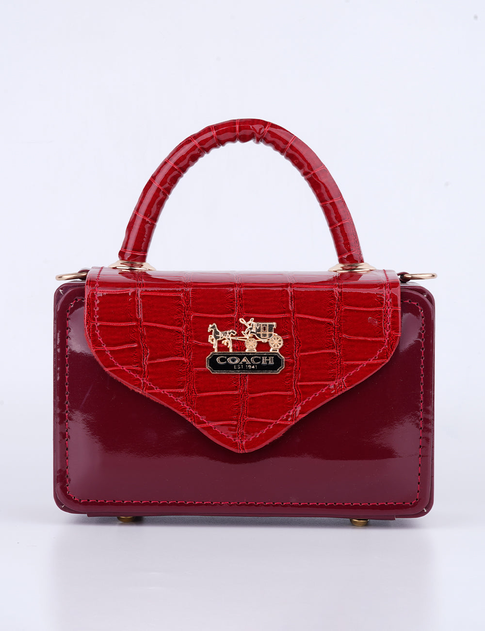 Regal Elegance Red Bag