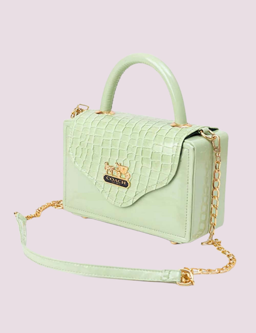 Mint Majesty Box Bag