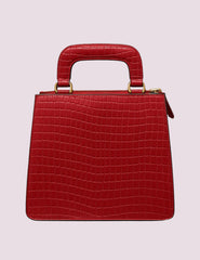 Scarlet Croc Mini Top Handle