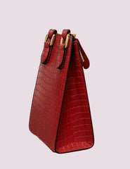 Scarlet Croc Mini Top Handle