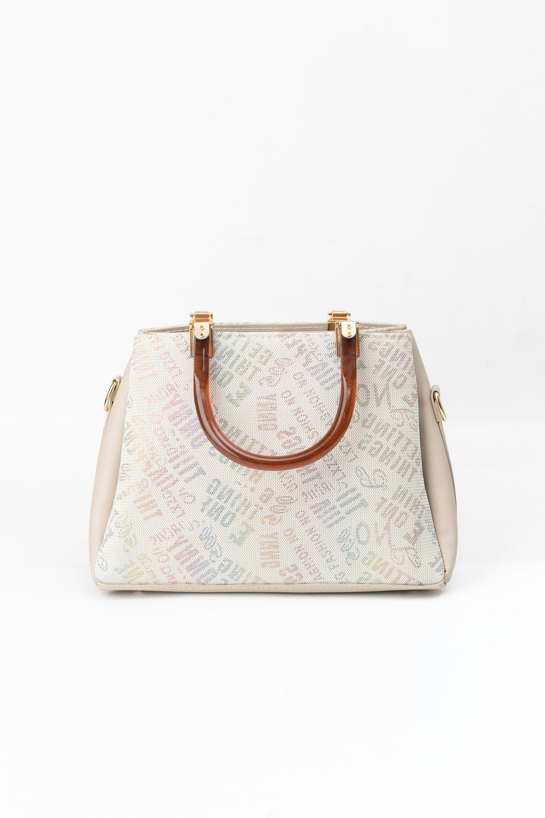 Coral Light Brown Bag