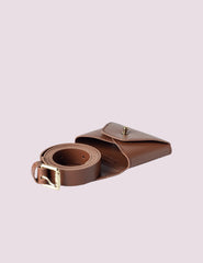 Mocha Mini Belt Pouch