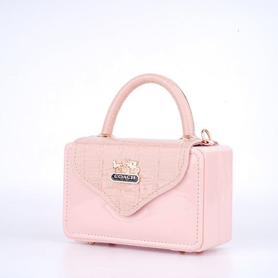 Regal Elegance Pink Bag